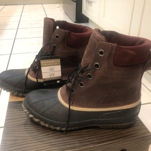 Sorel Boots: Cheyanne Lace Full Grain